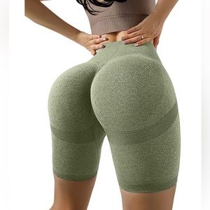 QQQ Women's Butt Lifting Yoga Shorts Workout